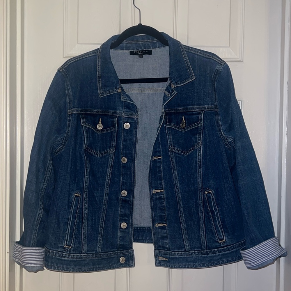 Talbots Jean Jacket
Petite
Size XL